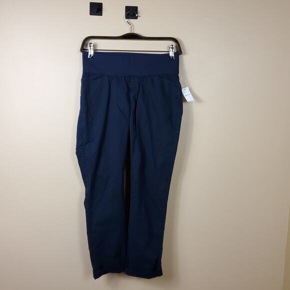 Gap Maternity Demi Panel Best Girlfriend in Navy Size 0 - Picture 1 of 8